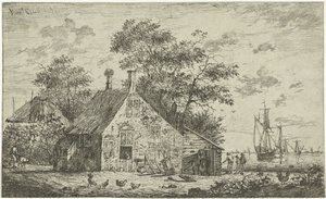 Farma na řece od Hendrik Kobell