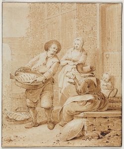 The Fish Monger od Hendrik Meijer