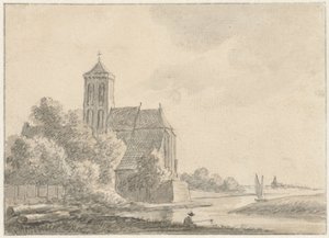 Pohled na Cuijk od Hendrik Tavenier (possibly)