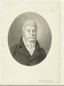 Portret van F.D. Changuion od Hendrik Willem Caspari