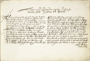 Hymnus na počest Gesina ter Borch Na počest den Deugden-rijcke a den Konstlivende Juff: Gesina ter Borch (titul na objektu) od Hendrik Wolfsen (signed by artist)
