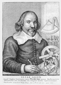Elias Allen (asi 1588-1653), vyryl Wencelaus Hollar (1607-77) (čb fotografie)