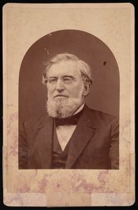 Portrét Josepha Cummings 1817-1890, před rokem 1890. od Hennigar and Gittings