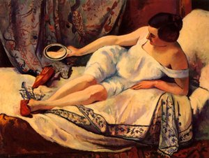 Žena vstává od Henri Charles Manguin