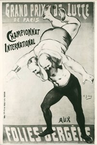Henri G. Ibels: Grand Prix de Lutte de Paris ... (litografie)