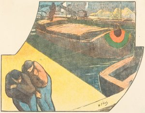 Theaterprogramm für "Boubouroche" und "Valet de coeur (Pikbube)"