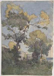 Krajina od Henri-Joseph Harpignies