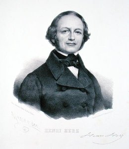 Henri Herz (1803-88) (rytina) od Henri (after) Grevedon