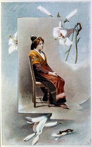 Ilustrace k vydání Daudetova románu "Le Tresor d