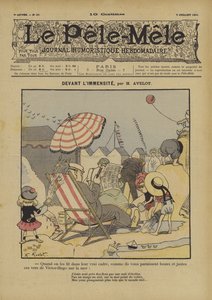 Před limmensite. Ilustrace pro Le Pele-Mele, 1901