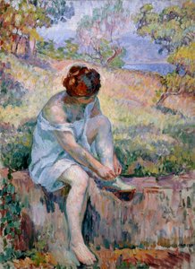 "Před koupáním", 1906-1907. od Henri Lebasque