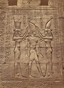 Korunovace krále v Edfu od Désese