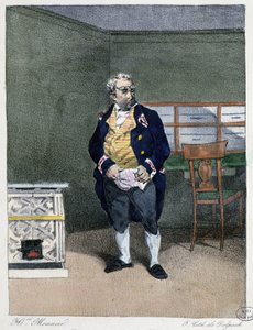 Kancelářský chlapec - v ""Administrativních zvyklostech"" od Henriho Monniera od Henri Bonaventure Monnier