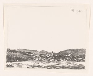 Místo u Starnberger See od Henri Braakensiek