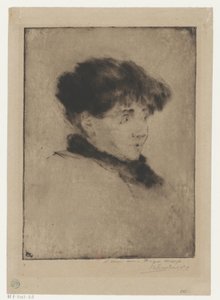 Portrét Evy Gonzalès