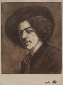 James McNeill Whistler od Henri Charles Guérard