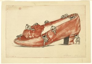 The Assault of the Shoe, 1888 od Henri Charles Guérard