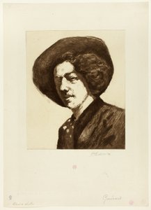 Whistler od Henri Charles Guérard