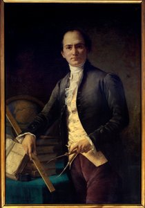 Portrét astronoma Jean Baptiste (Jean-Baptiste) Joseph Delambre (1749-1822) - Malba Henri Coroenne (1822-1909) - Paříž, Musee De l