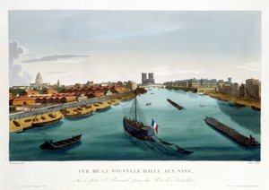 Nová vinárna (Bercy), cca 1820 v „Pohledech na Paříž“ od Courvoisiera 1827Nová vinárna (Bercy), cca 1820 v Pohledech na Paříž od Courvoisiera 1827 od Henri Courvoisier-Voisin