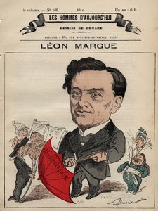 Karikatura Guillauma Leona Margue 1828-1888 - z 
