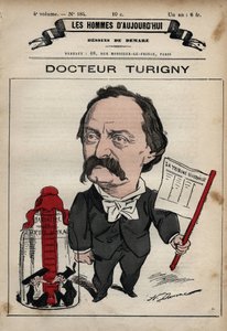 Karikatura Jeana Prospera Turignyho 1822-1905 z 