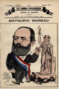 Karikatura Mathurina Moreaua (1822-1912) z 