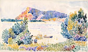 Lippis musta, 1909. od Henri Edmond Cross