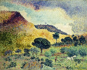 The Chain of Moors, červen 1906-duben 1907 od Henri Edmond Cross
