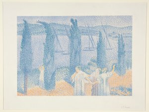 Chůze od Henri Edmond Cross