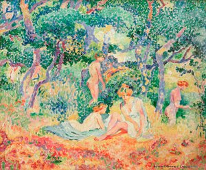 Le Bois nebo Nu sous bois, 1906-1907. od Henri Edmond Cross
