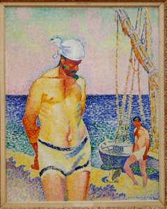 Le Lesteur, 1908 od Henri Edmond Cross