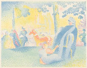 Champs-Elysées od Henri Edmond Cross