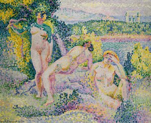 Nymfy, 1906 od Henri Edmond Cross