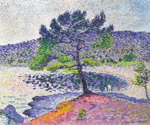 Pláž ve večerním světle. 1902 od Henri Edmond Cross