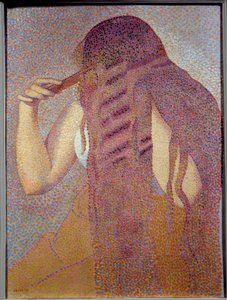 Vlasy. Obraz Henri Delacroix Dit Cross (Henri Edmond Cross) (1856-1910) od Henri Edmond Cross