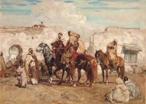 Inteligence: Arab Village Street; Informace: Ulice arabské vesnice