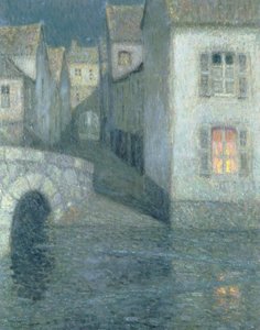 Domy na řece, Chartres, 1929