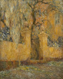 Brána; Brána od Henri Eugene Augustin Le Sidaner