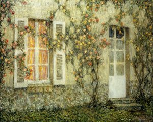 Dům růží; Dům růží od Henri Eugene Augustin Le Sidaner