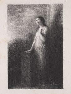 Svěřování se v noci od Henri Fantin-Latour