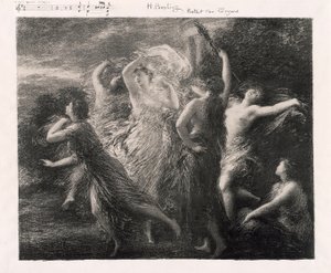 Tanec Trojanů od Henri Fantin-Latour
