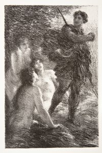 Soumrak bohů od Henri Fantin-Latour