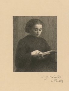 Čtoucí žena od Henri Fantin-Latour