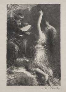 Parsifal, dějství II: Evokace Kundry od Henri Fantin-Latour