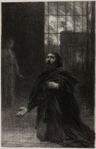 Rienzi, V. dějství: Rienziho modlitba od Henri Fantin-Latour