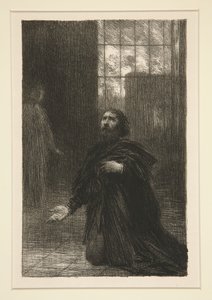Rienzi: V. dějství, Rienziho modlitba od Henri Fantin-Latour