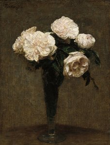 Růže ve váze od Henri Fantin-Latour