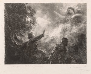 Víla z Alp od Henri Fantin-Latour