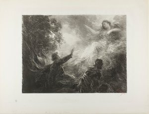 Víla z Alp od Henri Fantin-Latour